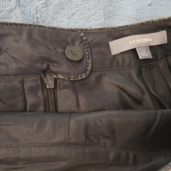 Ann Taylor Studio houndstooth wool skirt - Picture 5 of 7